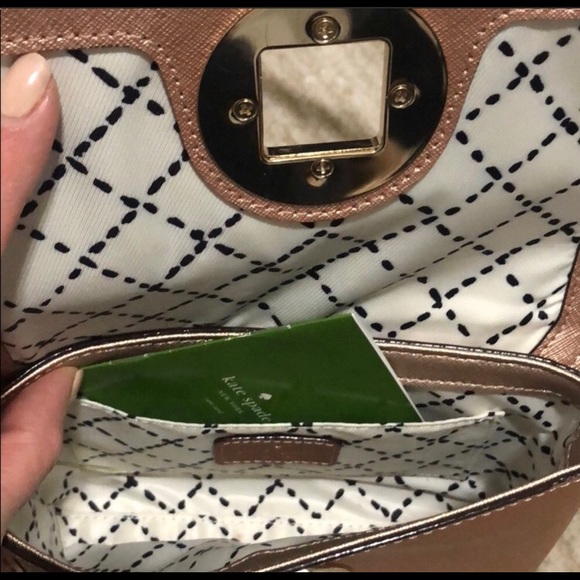 Kate Spade Rose Gold Crossbody Bag - Picture 5 of 7